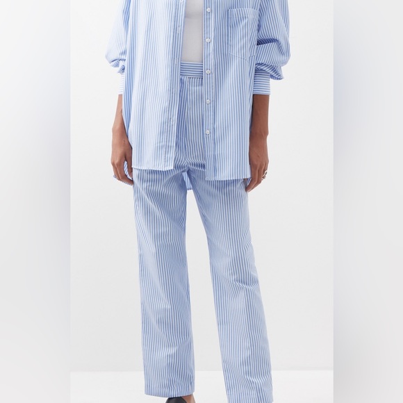 The Frankie Shop Pants - PANT ONLY! the Frankie shop Georgia striped cotton pant brand new with tag